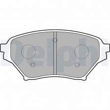 Delphi LP1761 - Brzdové platničky