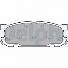 Delphi LP1762 - Brzdové platničky