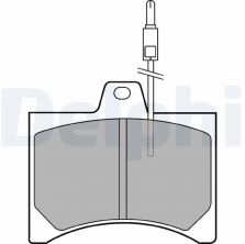 Delphi LP177 - Brzdové platničky