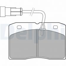 Delphi LP1775 - Brzdové platničky