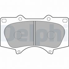 Delphi LP1782 - Brzdové platničky