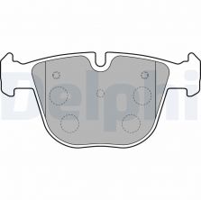 Delphi LP1793 - Brzdové platničky
