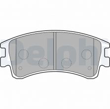 Delphi LP1799 - Brzdové platničky
