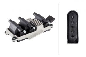 Hella 5DA 358 057-291 - Zapaľovacia cievka