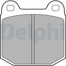 Delphi LP1814 - Brzdové platničky