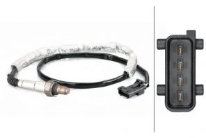 Hella 6PA 358 103-201 - Lambda sonda -