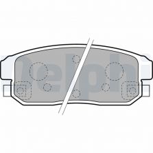 Delphi LP1829 - Brzdové platničky