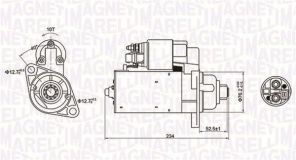 Magneti Marelli 063721200010 - Štartér -