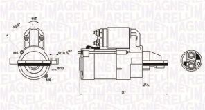 Magneti Marelli 063721246010 - Štartér -