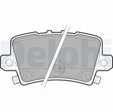 Delphi LP1971 - Brzdové platničky