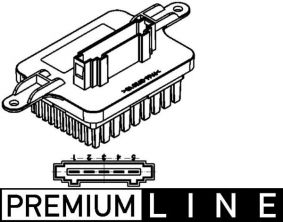 Mahle ABR 59 000P - Regulátor vnútorného ventilátora