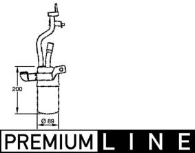 Mahle AD 279 000P - Sušič