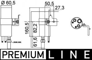 Mahle AD 290 000P - Sušič