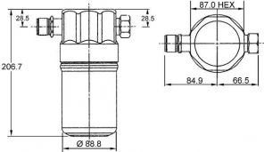 Mahle AD 36 000S - Sušič