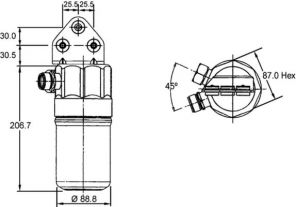 Mahle AD 41 000S - Sušič