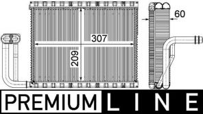 Mahle AE 104 000P - Výparník