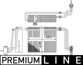 Mahle AE 107 000P - Výparník
