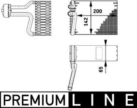 Mahle AE 66 000P - Výparník