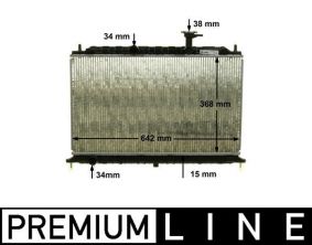 Mahle CR 1303 000P - Chladič vody -