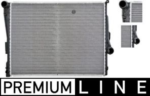 Mahle CR 458 000P - Chladič vody -