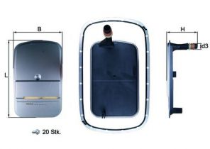 Knecht HX 159KIT - Hydraulický filter