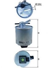 Knecht KL 440/36 - Palivový filter