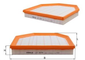 Knecht LX 2074 - Vzduchový filter