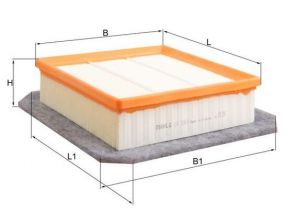 Knecht LX 3061 - Vzduchový filter