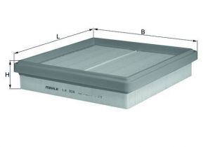 Knecht LX 328 - Vzduchový filter