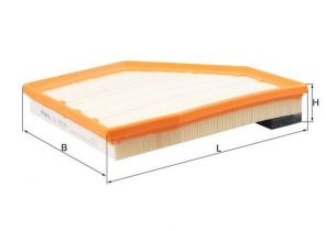 Knecht LX 3727/1 - Vzduchový filter