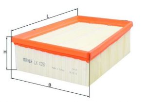 Knecht LX 4297 - Vzduchový filter