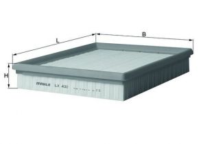 Knecht LX 432 - Vzduchový filter