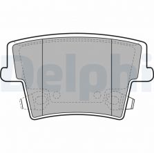 Delphi LP2035 - Brzdové platničky -