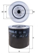 Knecht OC 86 - Olejový filter -