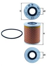 Knecht OX 15D - Olejový filter -