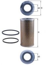 Knecht OX 17D - Olejový filter -