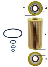 Knecht OX 383D - Olejový filter -