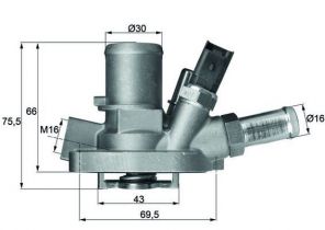 Mahle TI 147 80 - Termostat -