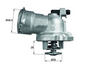Mahle TM 28 87 - Termostat -