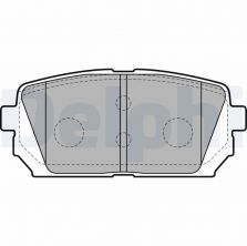Delphi LP2051 - Brzdové platničky