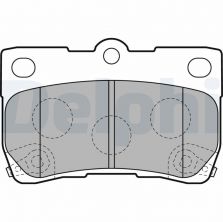 Delphi LP2130 - Brzdové platničky