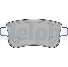 Delphi LP2153 - Brzdové platničky