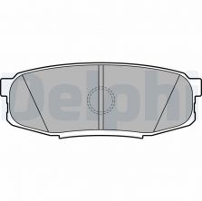 Delphi LP2154 - Brzdové platničky