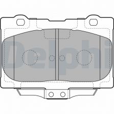 Delphi LP2155 - Brzdové platničky