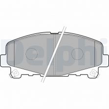Delphi LP2166 - Brzdové platničky