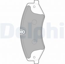 Delphi LP2176 - Brzdové platničky