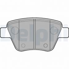 Delphi LP2178 - Brzdové platničky