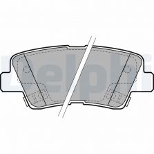 Delphi LP2195 - Brzdové platničky