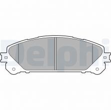 Delphi LP2201 - Brzdové platničky