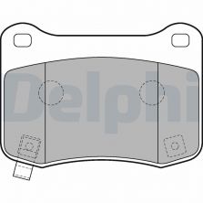 Delphi LP2212 - Brzdové platničky